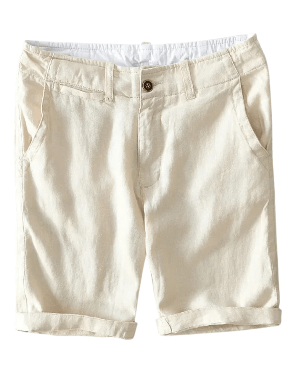 Casual Linen Shorts - Luxoria