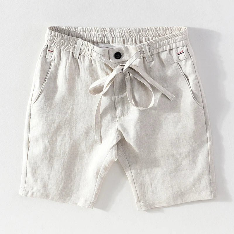 Premium Linen Shorts - Luxoria