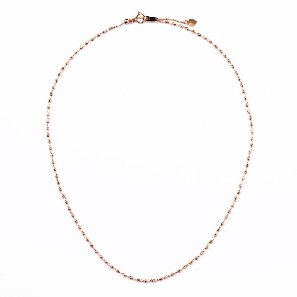18K ROSE M - TC - 1.8R MV 18" - Luxoria