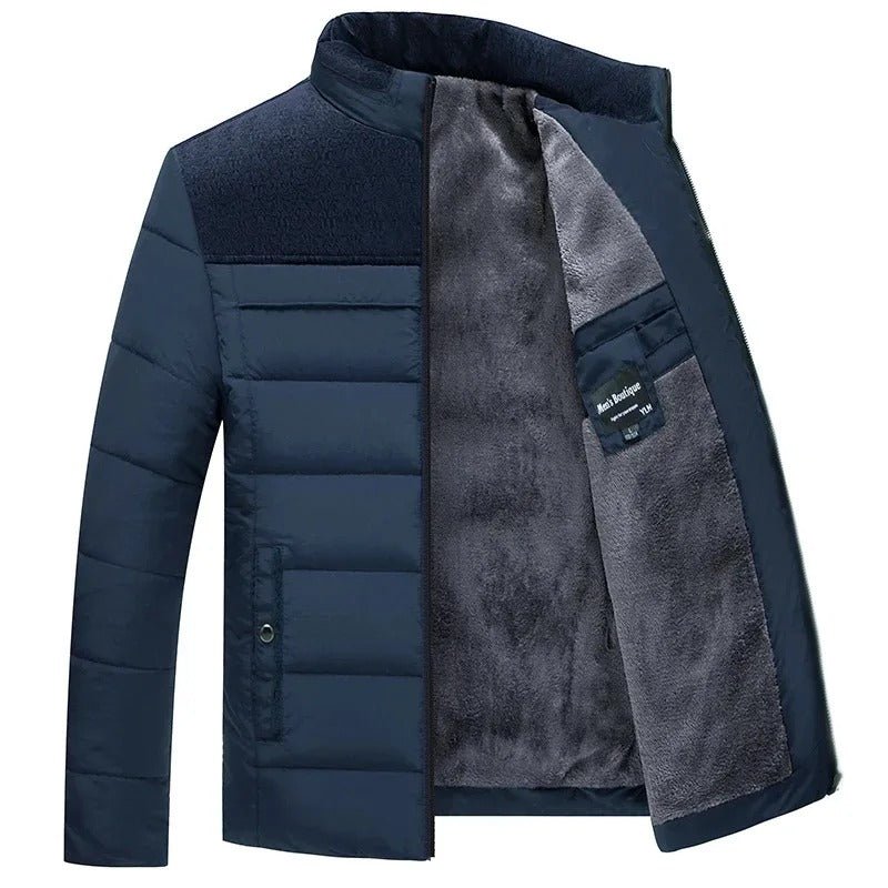 Elegant Padded Puffer Jacket - Luxoria