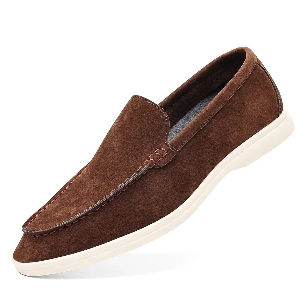 Classic Suede Loafers - Luxoria