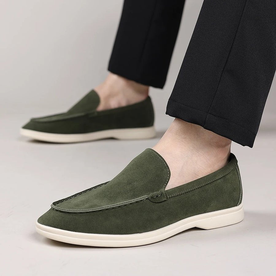 Classic Suede Loafers - Luxoria