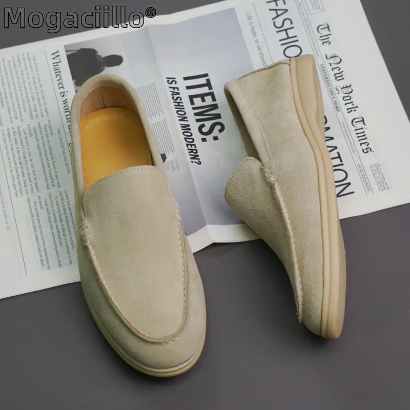 Premium Suede Loafers - Luxoria