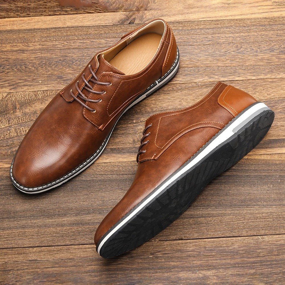 Chic Leather Shoes - Luxoria