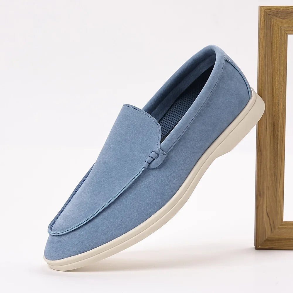 Classic Suede Loafers - Luxoria