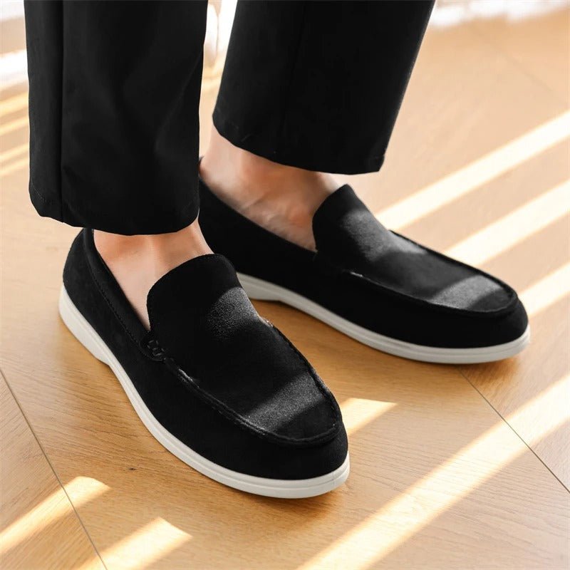 Premium Suede Loafers - Luxoria