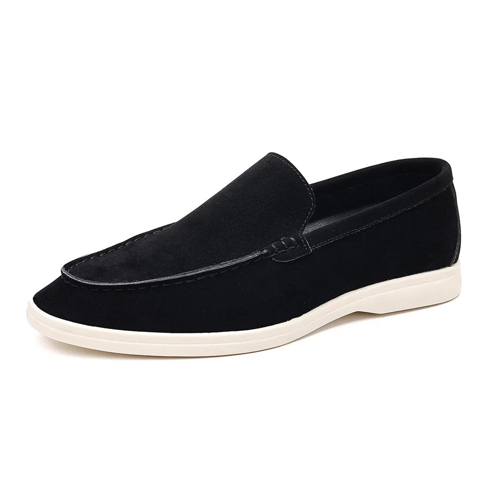 Classic Suede Loafers - Luxoria