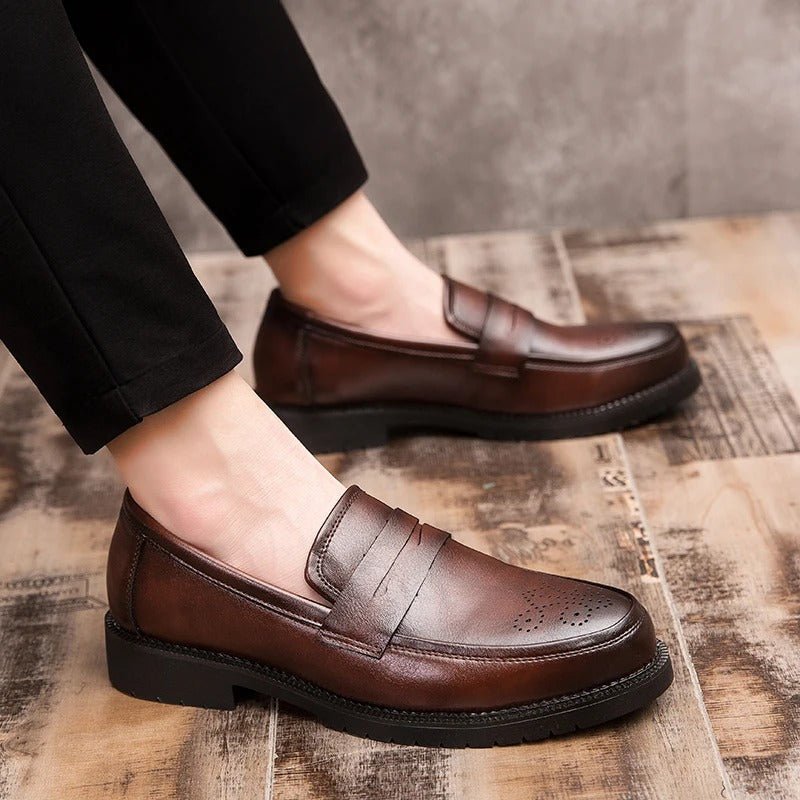 Elegant British Loafers - Luxoria