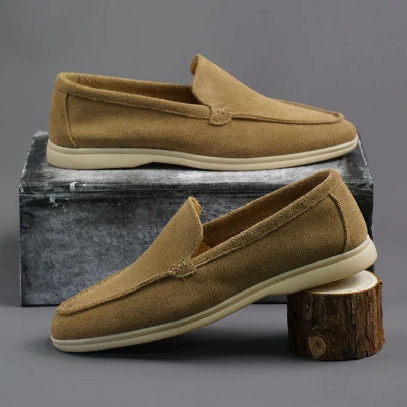 Premium Suede Loafers - Luxoria