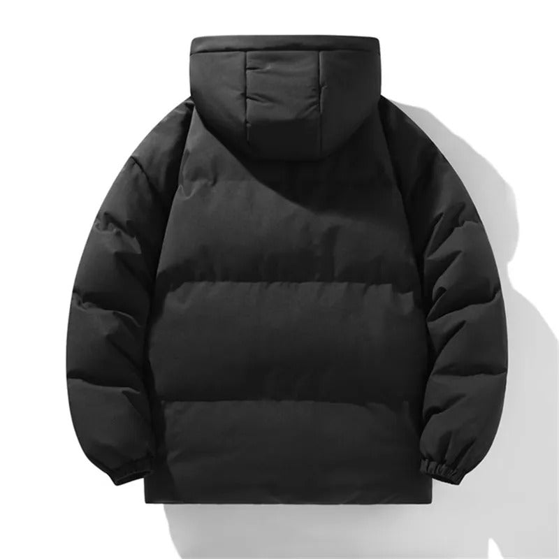 Elegant Hooded Men's Jacket - Luxoria