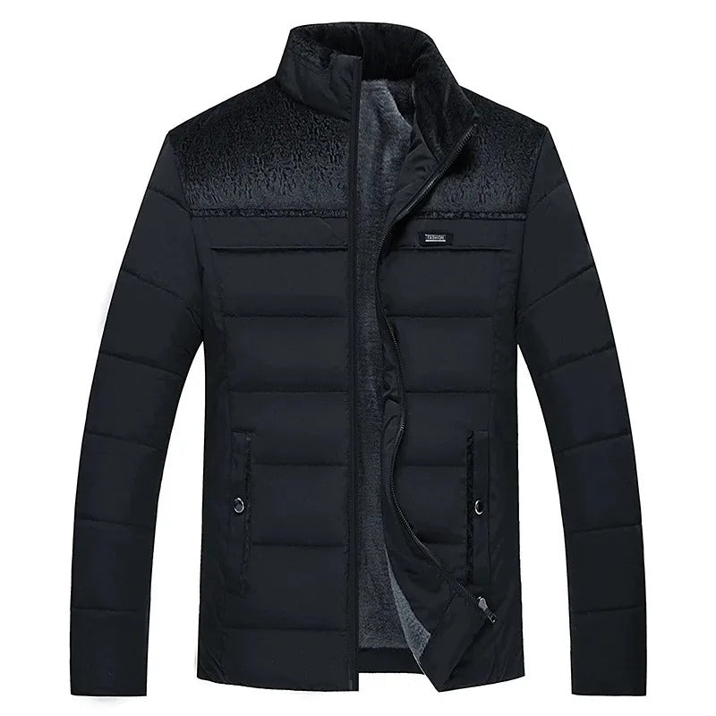Elegant Padded Puffer Jacket - Luxoria