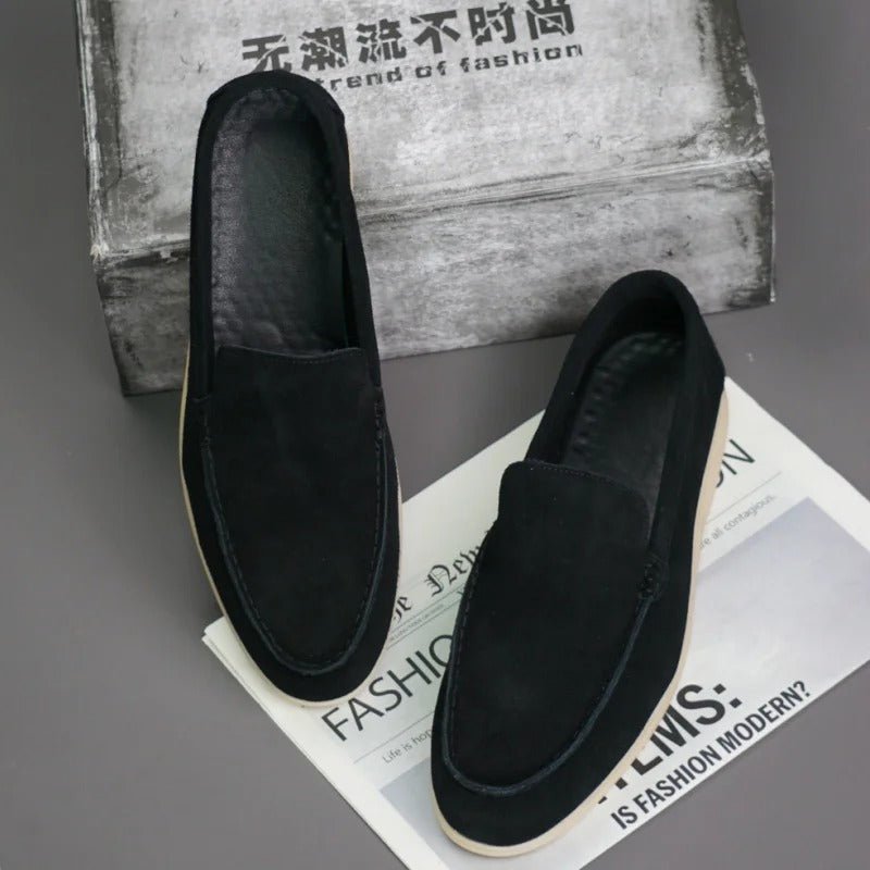 Premium Suede Loafers - Luxoria
