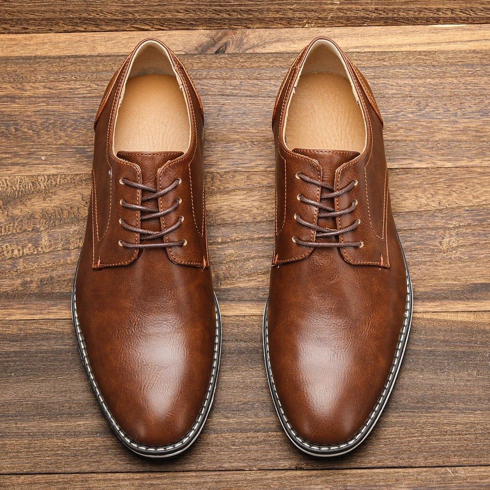 Chic Leather Shoes - Luxoria