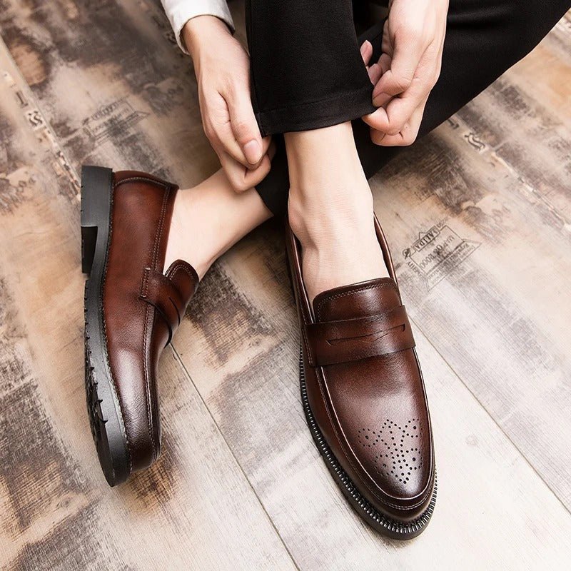 Elegant British Loafers - Luxoria