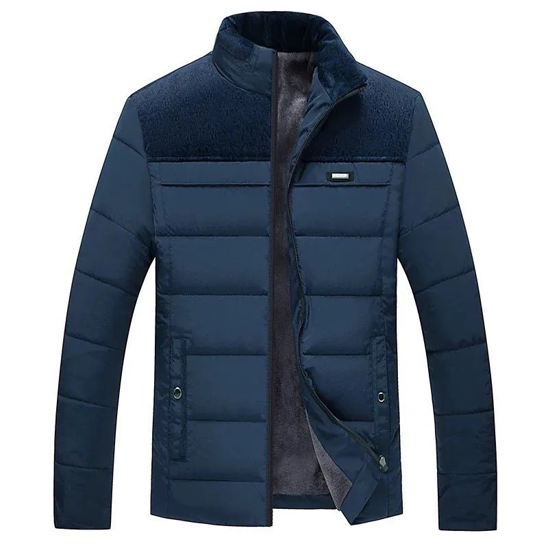 Elegant Padded Puffer Jacket - Luxoria