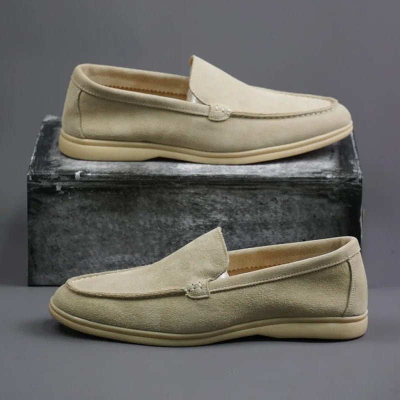 Premium Suede Loafers - Luxoria
