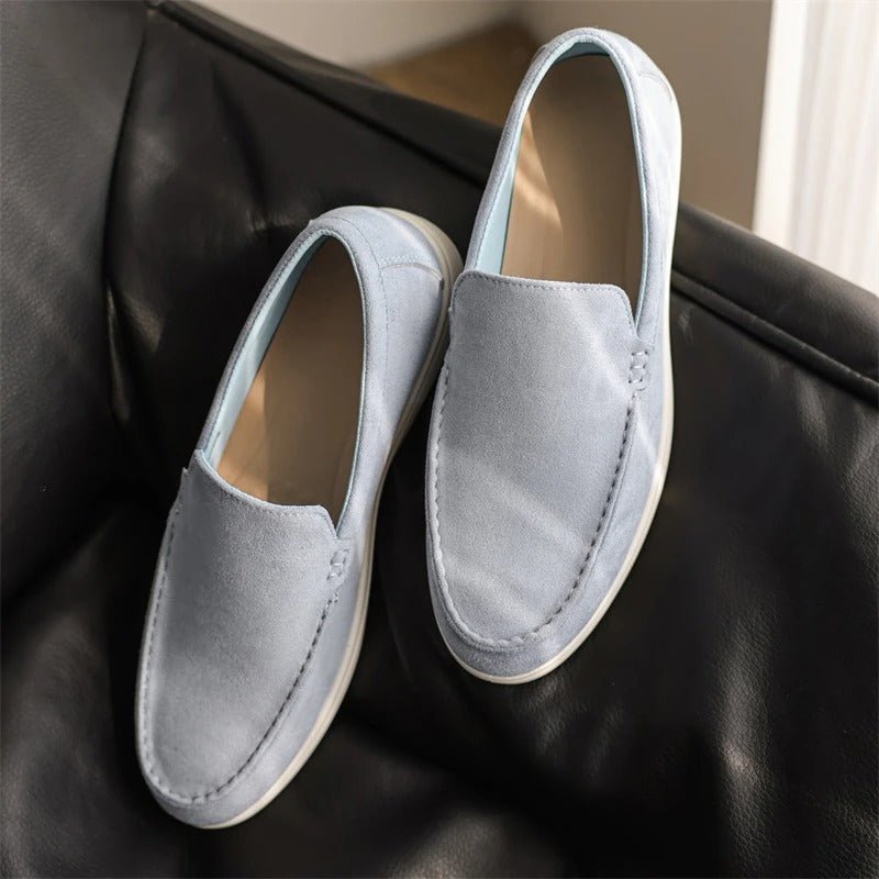 Premium Suede Loafers - Luxoria