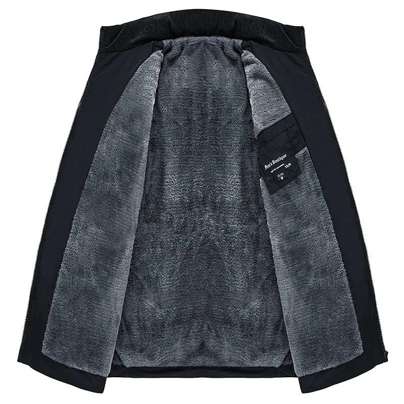 Elegant Padded Puffer Jacket - Luxoria