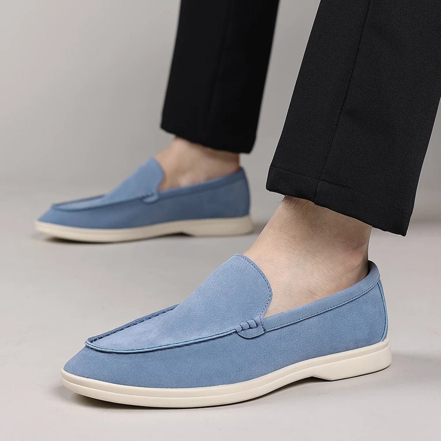 Classic Suede Loafers - Luxoria