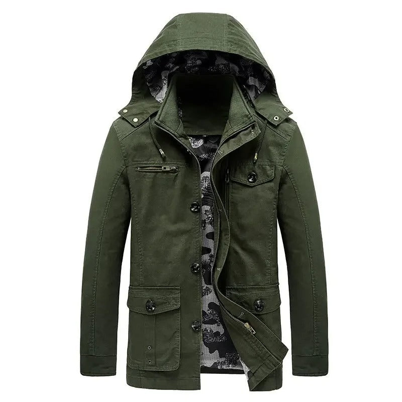 Elegant Multi - Pocket Jacket - Luxoria