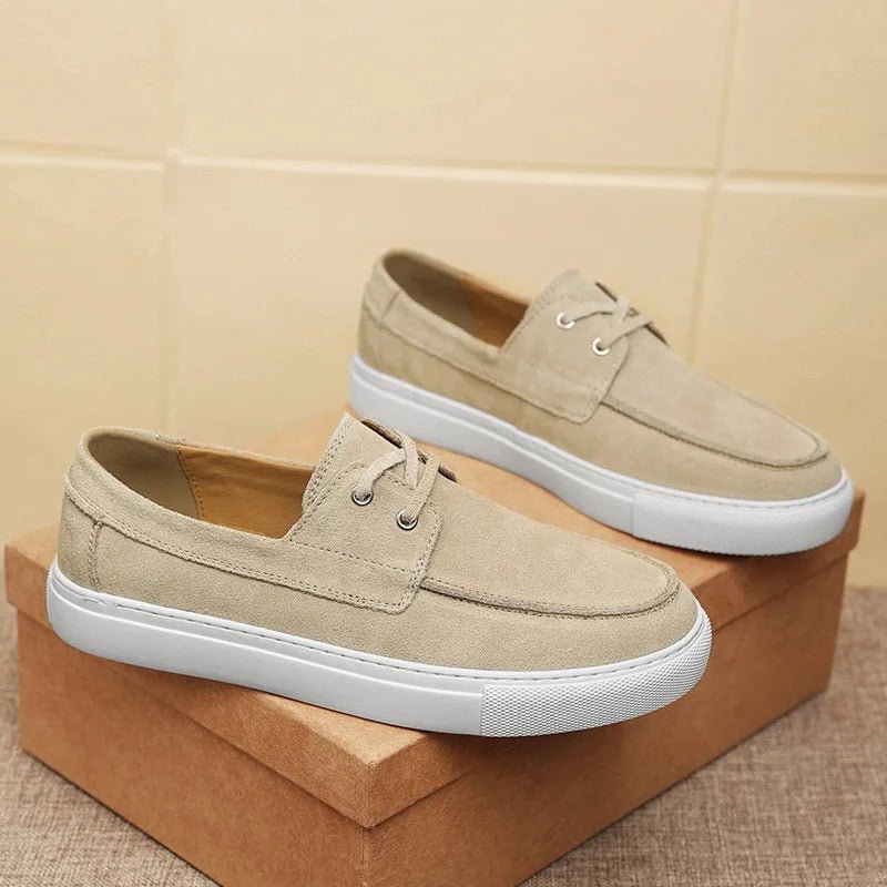 Elegant Suede Shoes - Luxoria