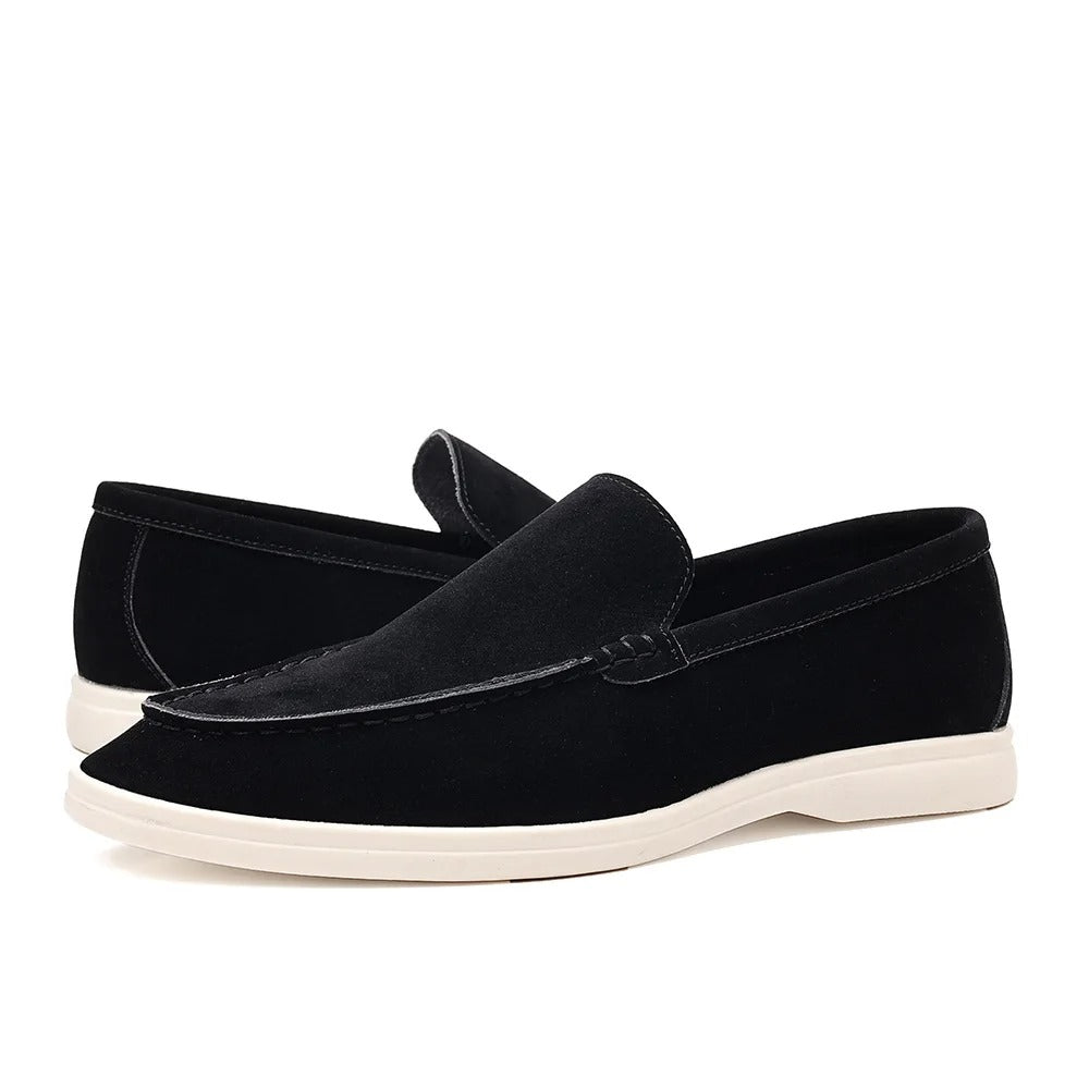 Classic Suede Loafers - Luxoria