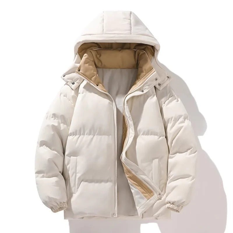 Elegant Hooded Men's Jacket - Luxoria