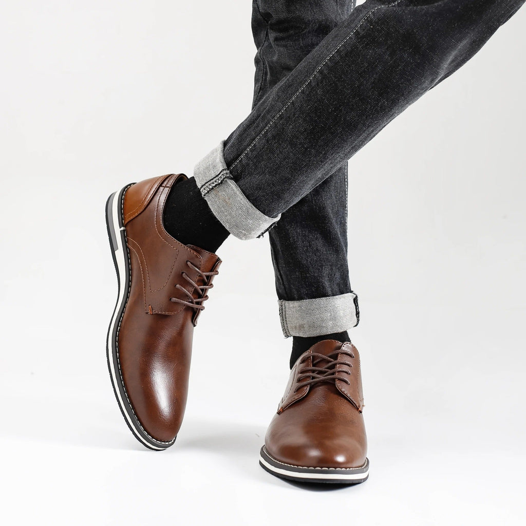 Chic Leather Shoes - Luxoria