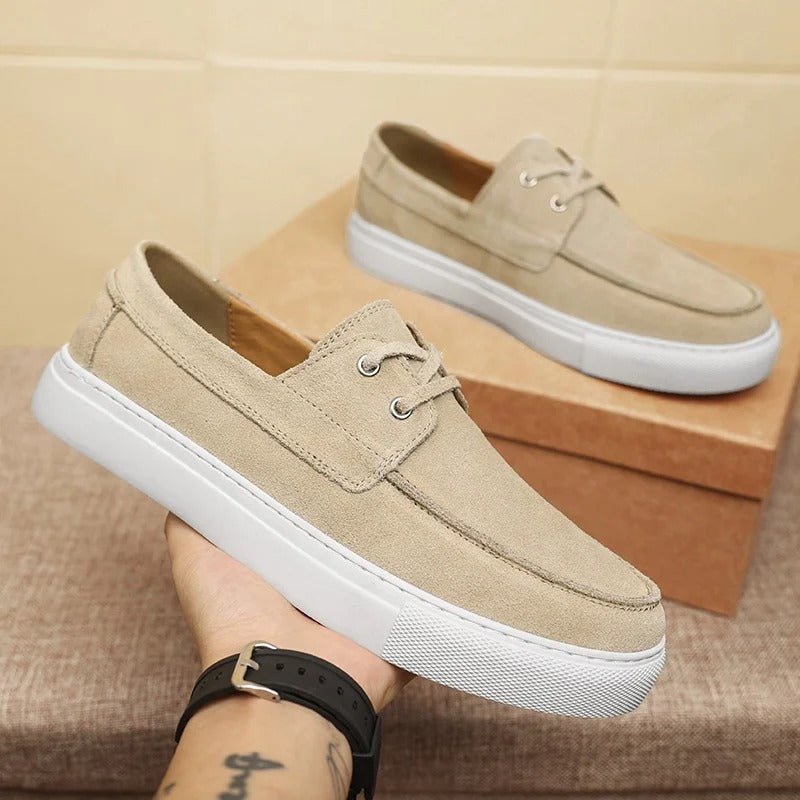 Elegant Suede Shoes - Luxoria