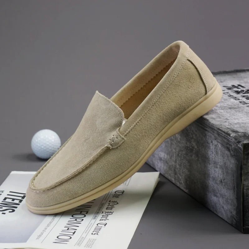 Premium Suede Loafers - Luxoria