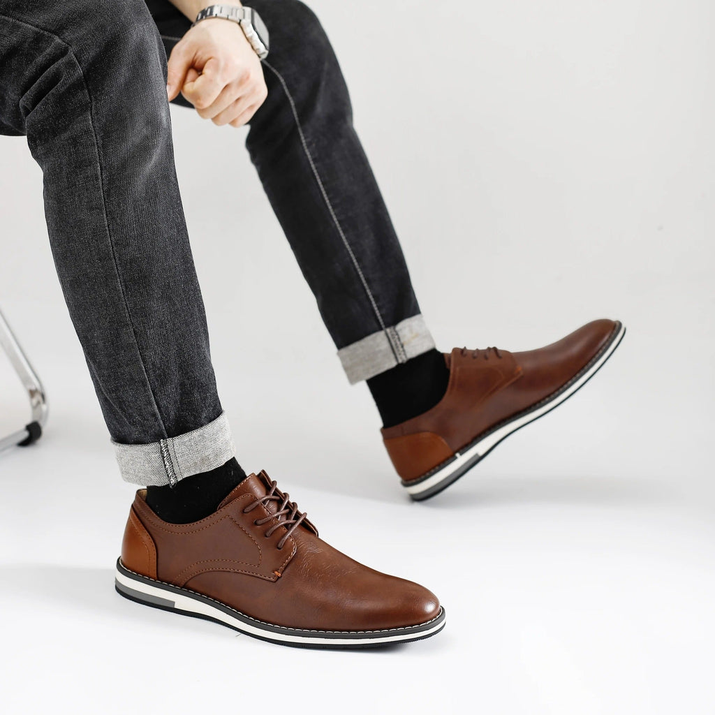 Chic Leather Shoes - Luxoria