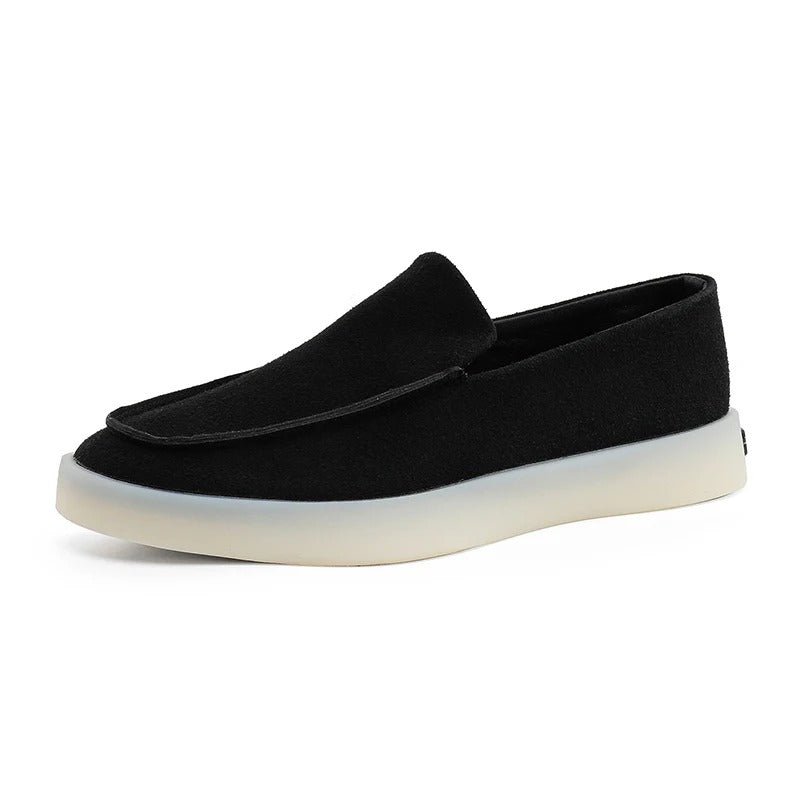 Classic Suede Business Loafers - Luxoria