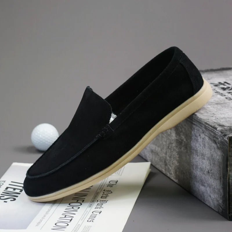 Premium Suede Loafers - Luxoria