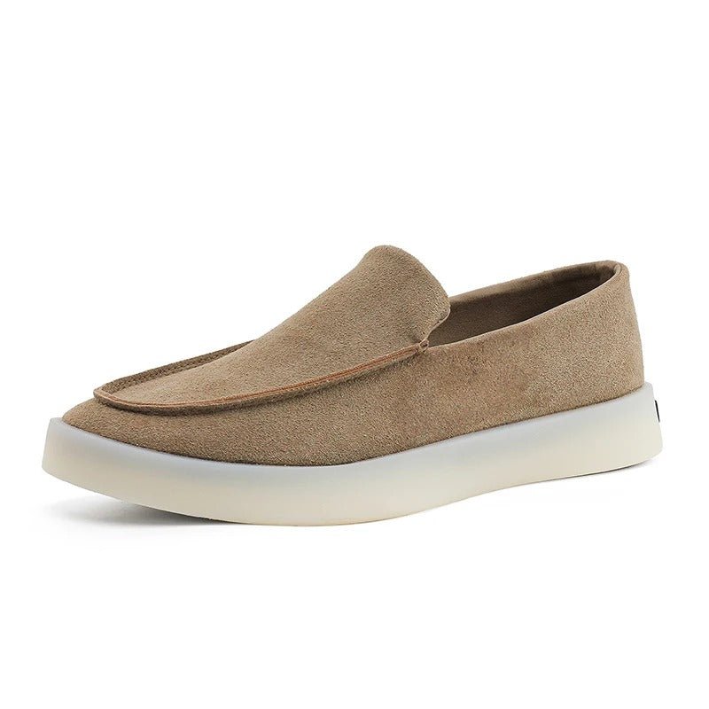 Classic Suede Business Loafers - Luxoria