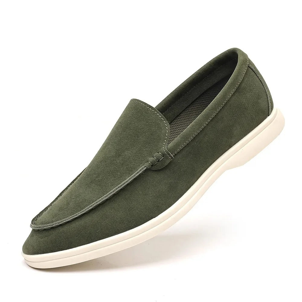 Classic Suede Loafers - Luxoria