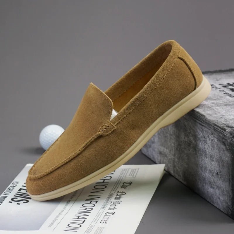 Premium Suede Loafers - Luxoria