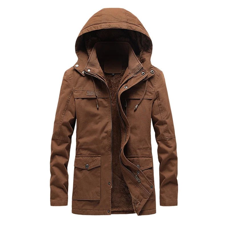 Casual Cotton Winter Jacket - Luxoria
