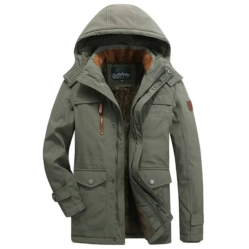 Elegant Padded Winter Jacket - Luxoria