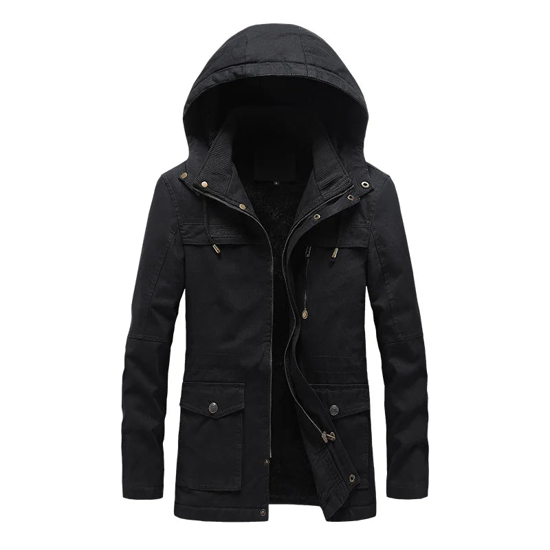 Casual Cotton Winter Jacket - Luxoria