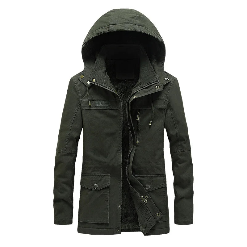 Casual Cotton Winter Jacket - Luxoria