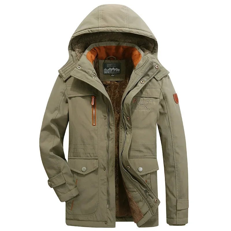 Elegant Padded Winter Jacket - Luxoria
