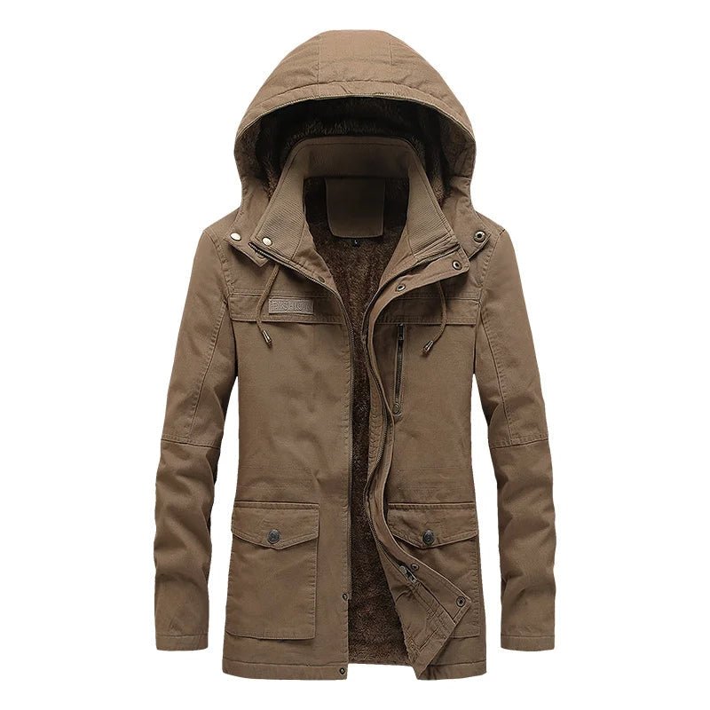 Casual Cotton Winter Jacket - Luxoria