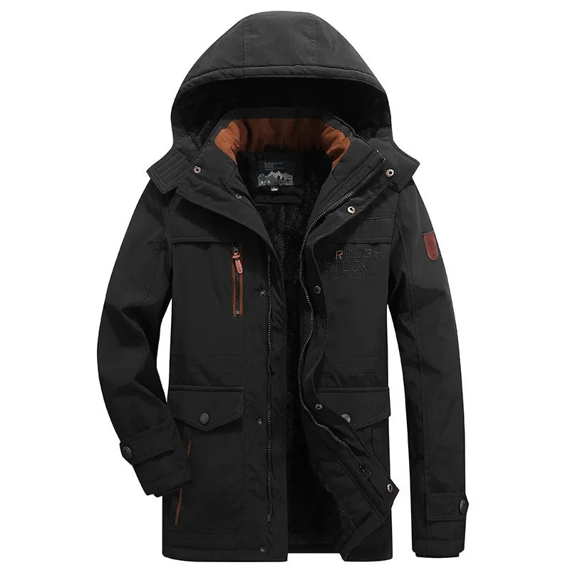 Elegant Padded Winter Jacket - Luxoria