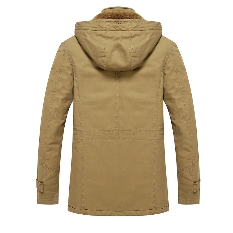 Elegant Cotton Padded Winter Jacket - Luxoria