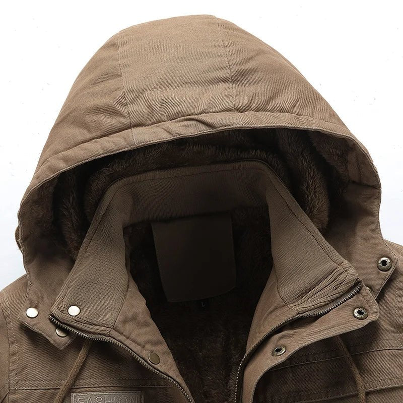 Casual Cotton Winter Jacket - Luxoria
