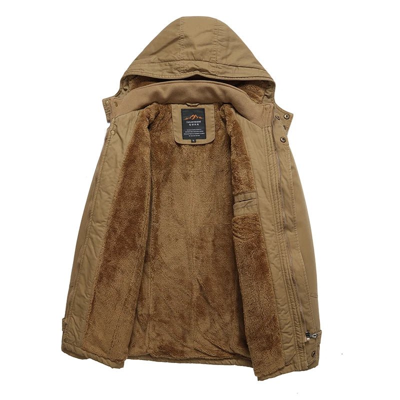 Elegant Cotton Padded Winter Jacket - Luxoria