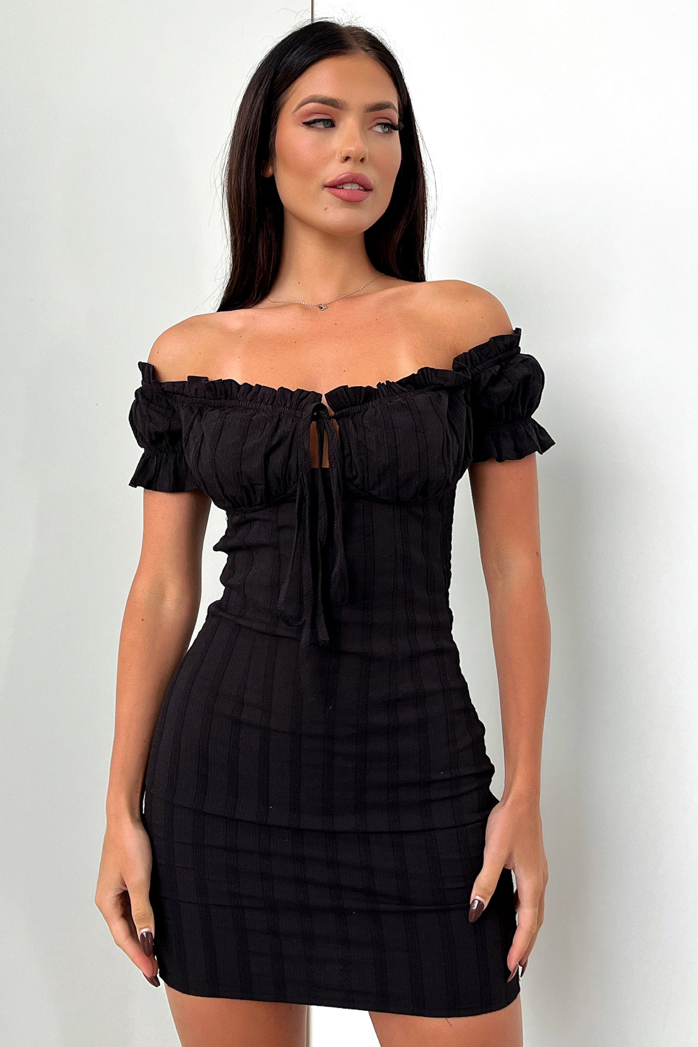 Maisie Dress - Black - Luxoria