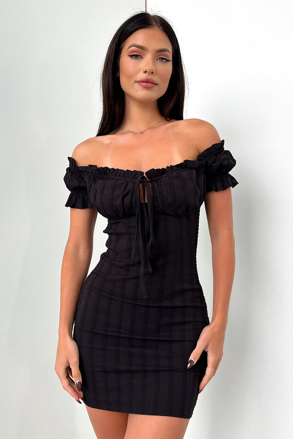 Maisie Dress - Black - Luxoria