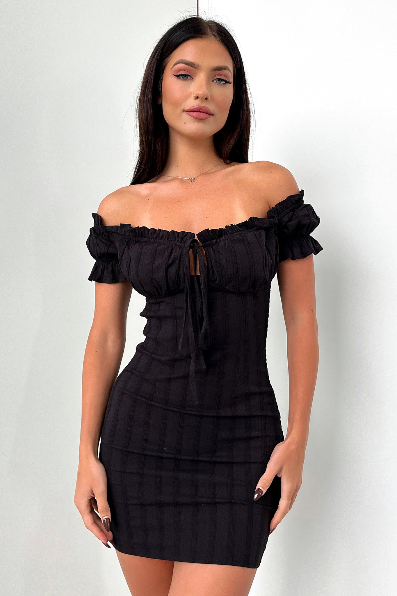 Maisie Dress - Black - Luxoria