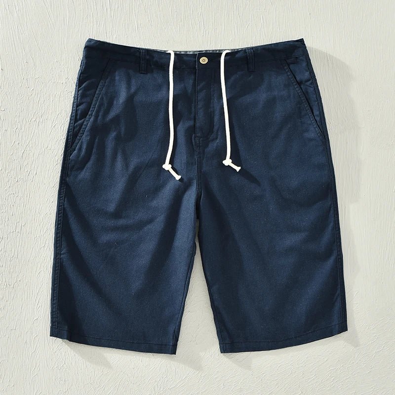 Elegant Linen Shorts - Luxoria